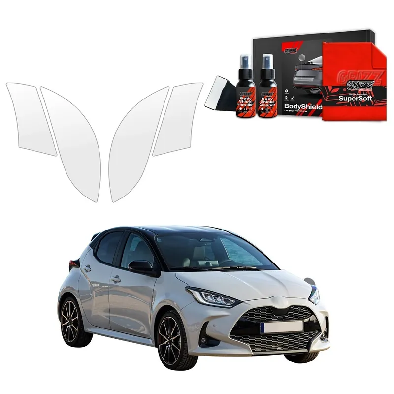 Ochranné fólie podblatníků Toyota Yaris IV (od roku 2020>) GRIZZ Protector, 4 ks Dokud Zásoby Vydrží
