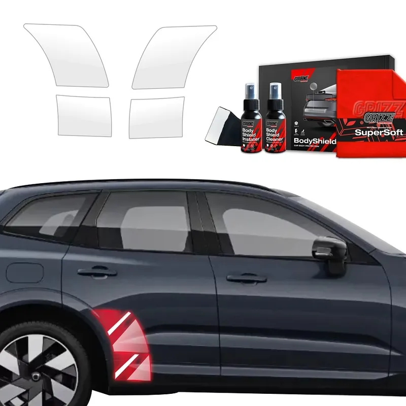 Ochranné fólie podblatníků Volvo XC60 II (od roku 2021>) GRIZZ Protector, 4 ks Bezpečná Platba