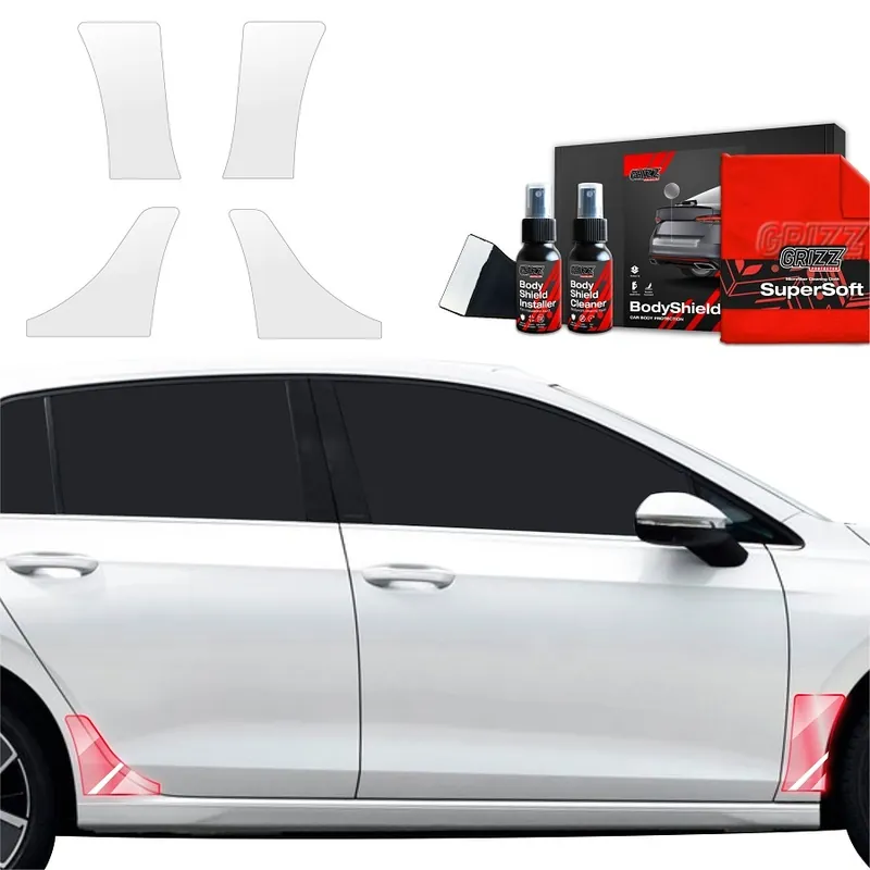 Ochranné fólie podblatníků Volkswagen Golf VIII Hatchback (od roku 2024>) GRIZZ Protector, 4 ks Vrácení Zdarma