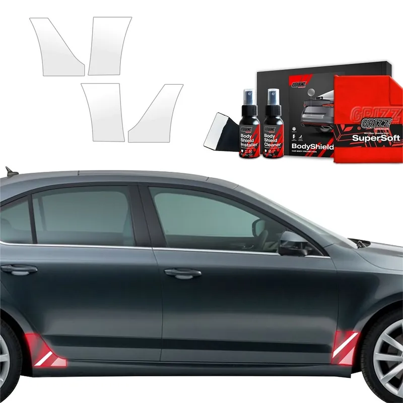 Ochranné fólie podblatníků Škoda Octavia III (2017 - 2020) GRIZZ Protector, 4 ks Horká Nabídka