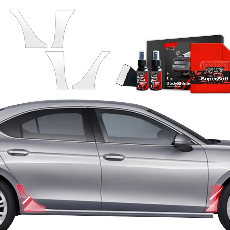 Sezónní Sleva Ochranné fólie podblatníků Škoda Superb IV Liftback (od roku 2024>) GRIZZ Protector, 4 ks