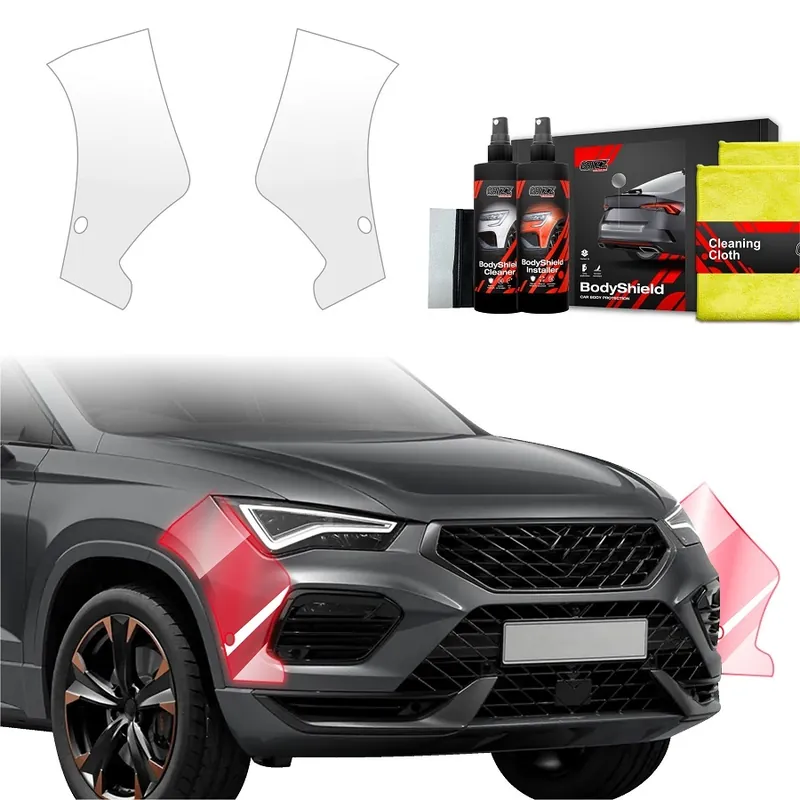 Bezpečná Platba Ochranné fólie předního nárazníku Cupra Ateca (od roku 2020>) GRIZZ Protector, 2 ks