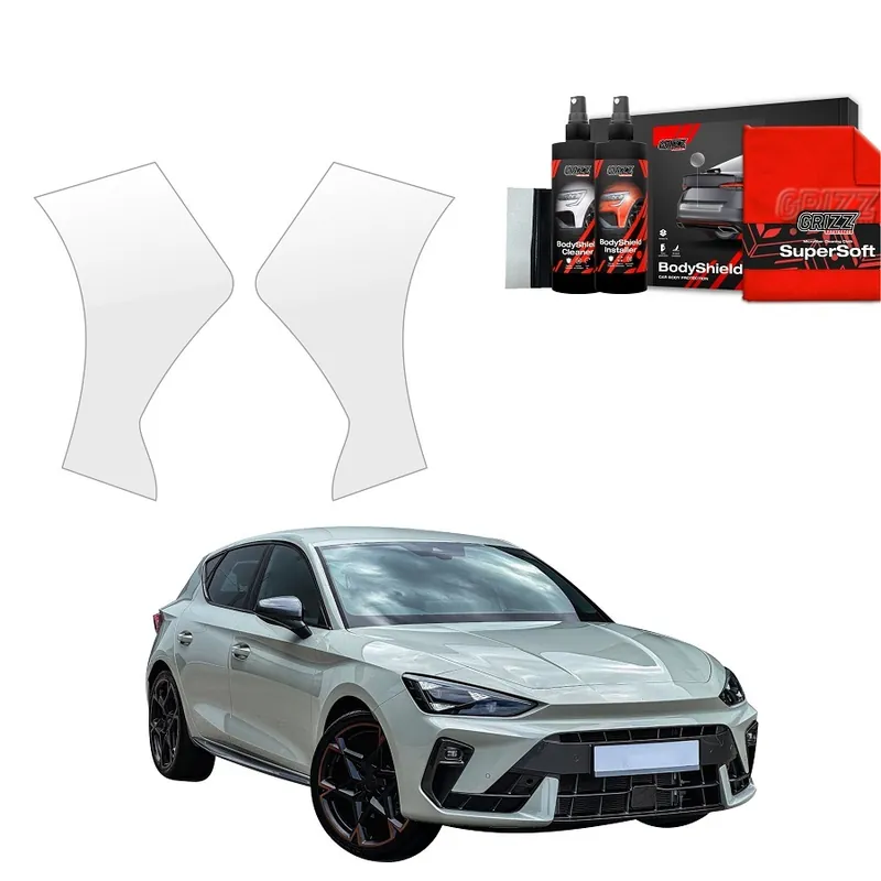 Omezená Nabídka Ochranné fólie předního nárazníku Cupra Leon Hatchback (od roku 2024>) GRIZZ Protector, 2 ks