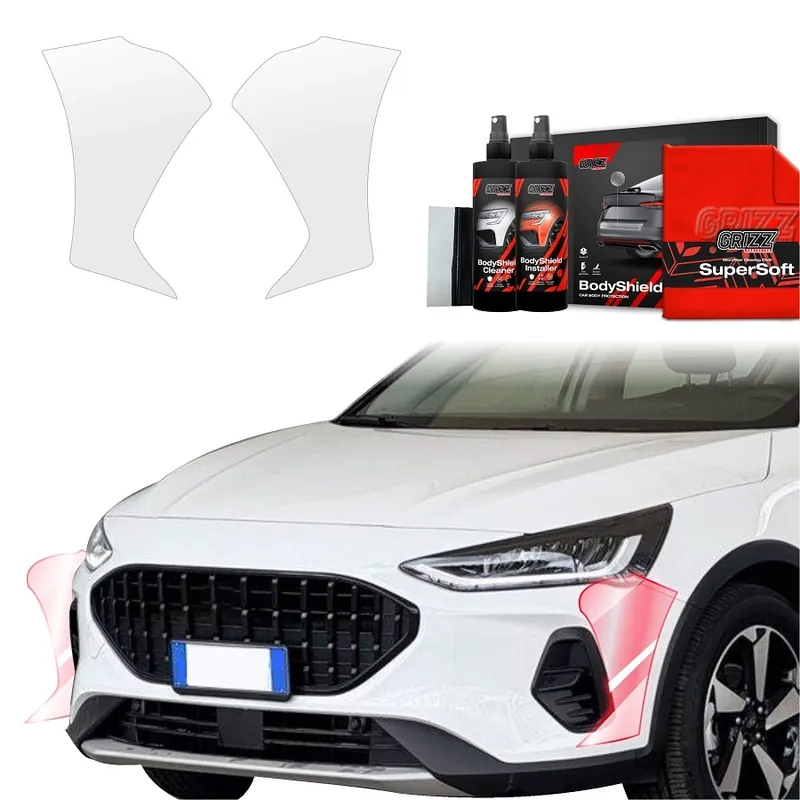 Autentický Ochranné fólie předního nárazníku Ford Focus IV Combi Active X (2021 - 2025) GRIZZ Protector, 2 ks