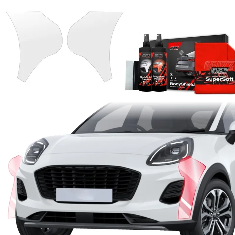Ochranné fólie předního nárazníku Ford Puma Facelift (od roku 2024>) GRIZZ Protector, 2 ks Ověřený