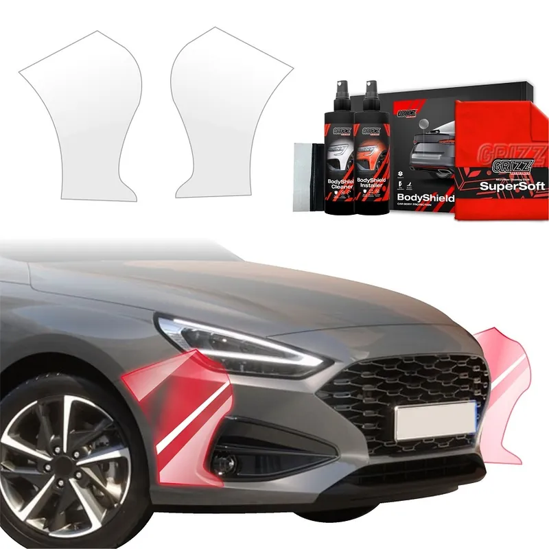 Ochranné fólie předního nárazníku Hyundai i30 III Combi Facelift (od roku 2020>) GRIZZ Protector, 2 ks Výhodná Nabídka