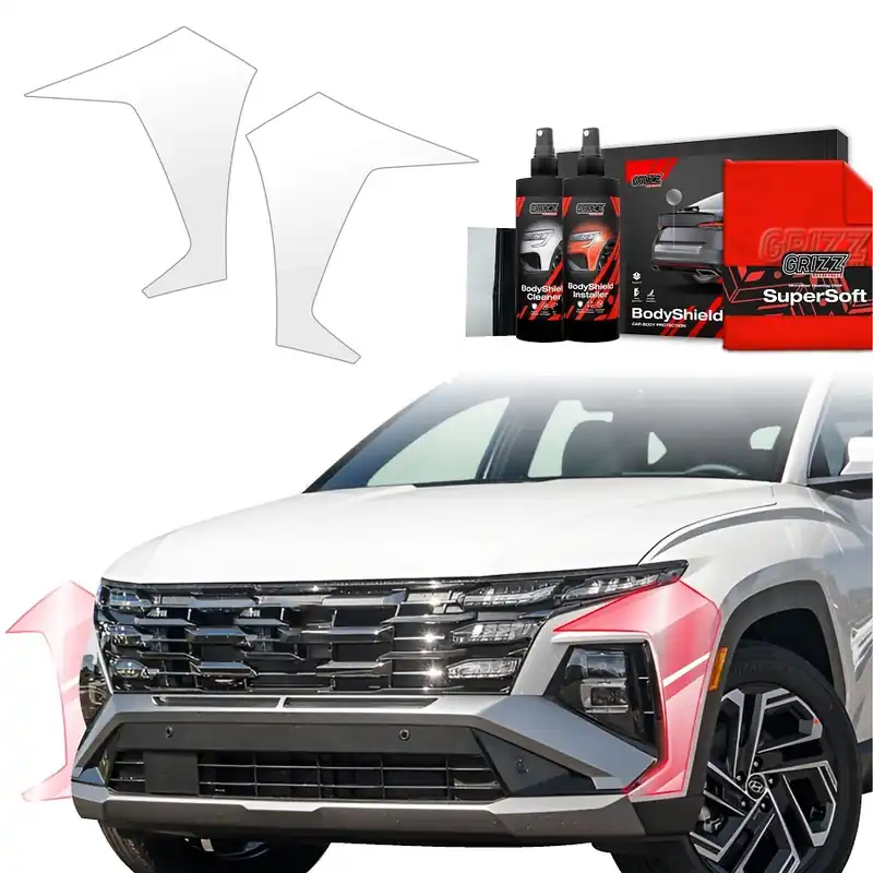 Nejlepší Volba Ochranné fólie předního nárazníku Hyundai Tucson IV (od roku 2024>) GRIZZ Protector, 2 ks