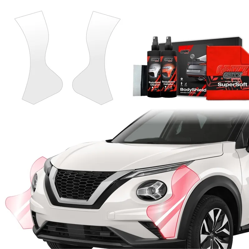 Ochranné fólie předního nárazníku Nissan Juke II (od roku 2024>) GRIZZ Protector, 2 ks Cenová Bomba