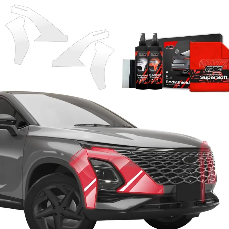 Cenově Výhodný Ochranné fólie předního nárazníku Omoda 5 (od roku 2024>) GRIZZ Protector, 4 ks
