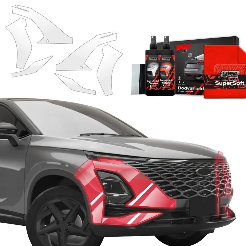 Ochranné fólie předního nárazníku Omoda 5 (od roku 2024>) GRIZZ Protector, 6 ks Novinka