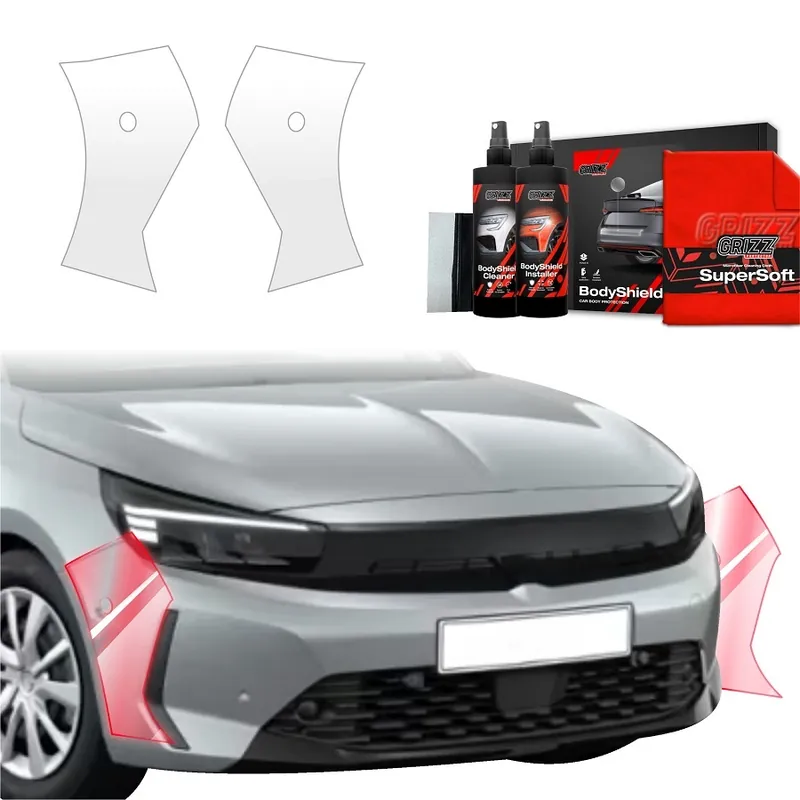 Ochranné fólie předního nárazníku Opel Corsa F Facelift (od roku 2023>) GRIZZ Protector, 2 ks Cenový Hit