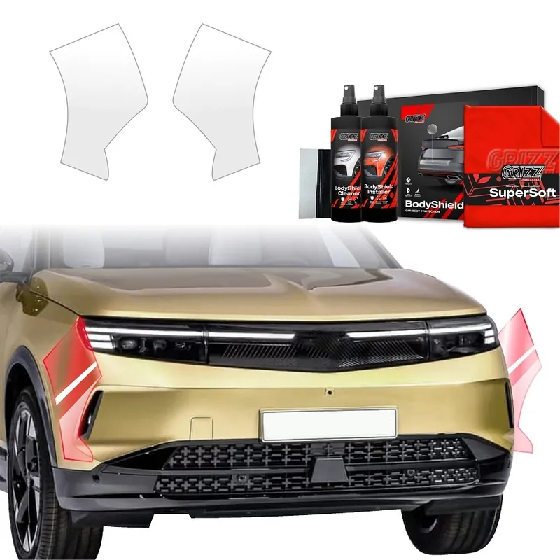 Ochranné fólie předního nárazníku Opel Grandland (od roku 2024>) GRIZZ Protector, 2 ks Značkový