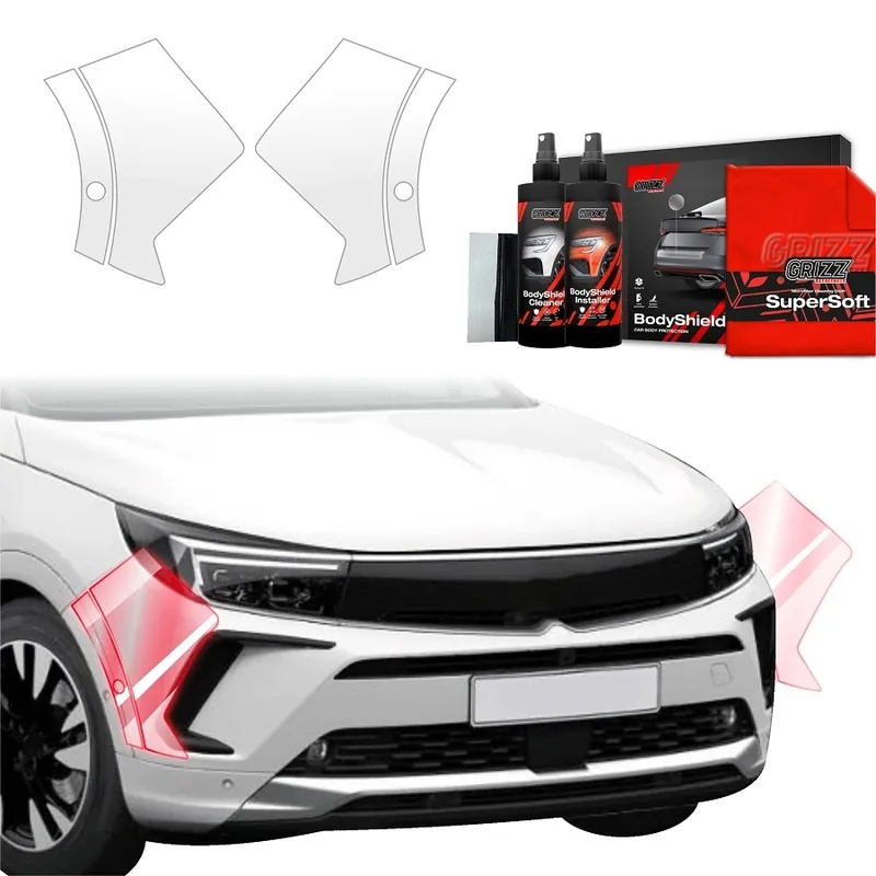 Ochranné fólie předního nárazníku Opel Grandland Facelift (2021 - 2024) GRIZZ Protector, 4 ks Kup Teď