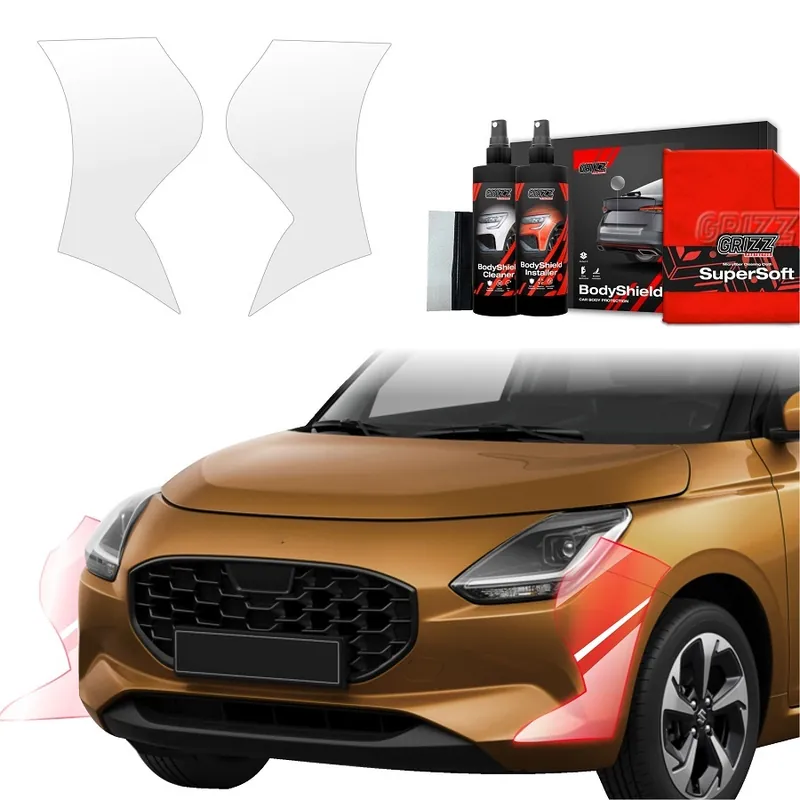 Nejlepší Cena Ochranné fólie předního nárazníku Suzuki Swift IV (od roku 2024>) GRIZZ Protector, 2 ks