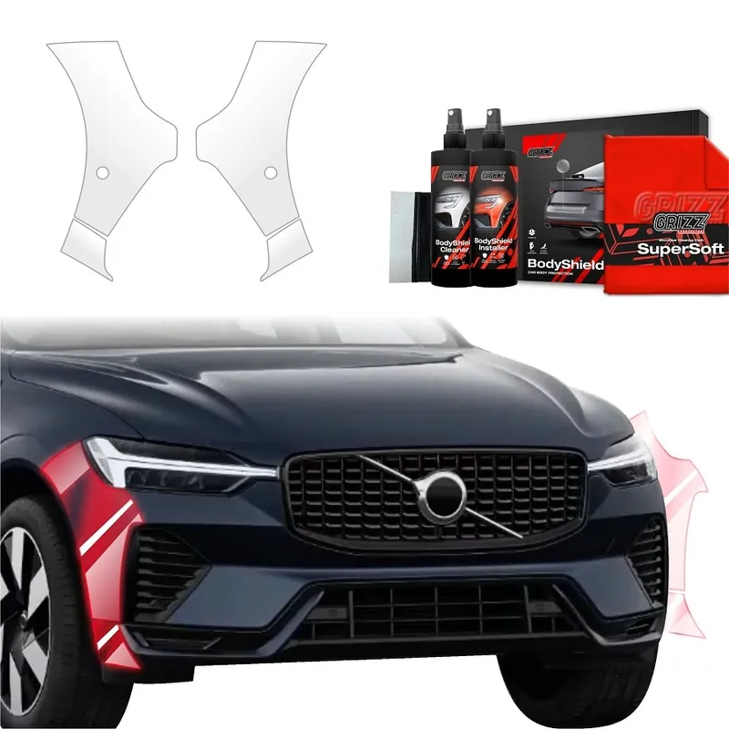 Ochranné fólie předního nárazníku Volvo XC60 II (od roku 2021>) GRIZZ Protector, 2 ks Sleva