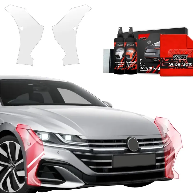 Cenová Bomba Ochranné fólie předního nárazníku Volkswagen Arteon (2024 - 2025) GRIZZ Protector, 2 ks