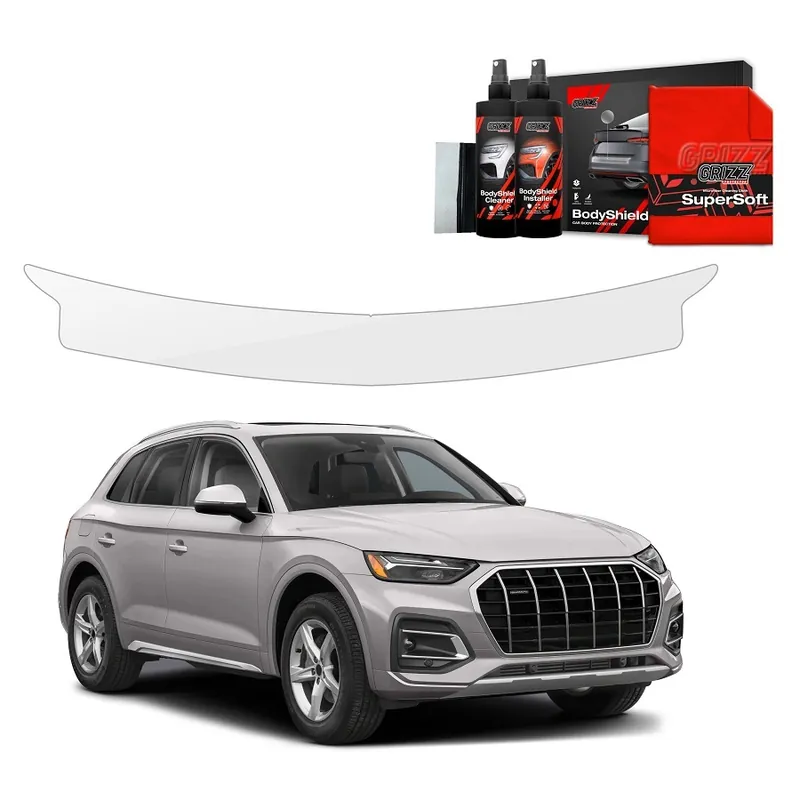Sleva Ochranná fólie zadního nárazníku Audi Q5 II Facelift (2020 - 2024) GRIZZ Protector, 1 ks