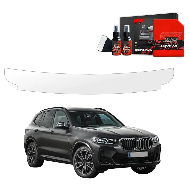Ochranná fólie zadního nárazníku BMW X3 G01 (2021 - 2024) GRIZZ Protector, 1 ks Omezená Nabídka