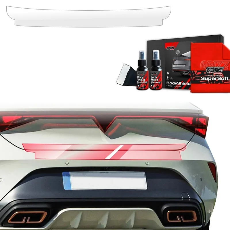 Aktuální Ochranná fólie zadního nárazníku Cupra Leon Combi (od roku 2024>) GRIZZ Protector, 1 ks
