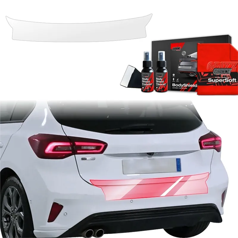 Nejlepší Volba Ochranná fólie zadního nárazníku Ford Focus IV Hatchback ST-Line X (2021 - 2025) GRIZZ Protector, 1 ks
