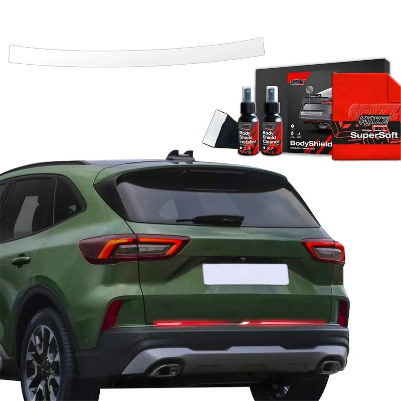 Nová Kolekce Ochranná fólie zadního nárazníku Ford Kuga III Facelift Titanium (od roku 2024>) GRIZZ Protector, 1 ks