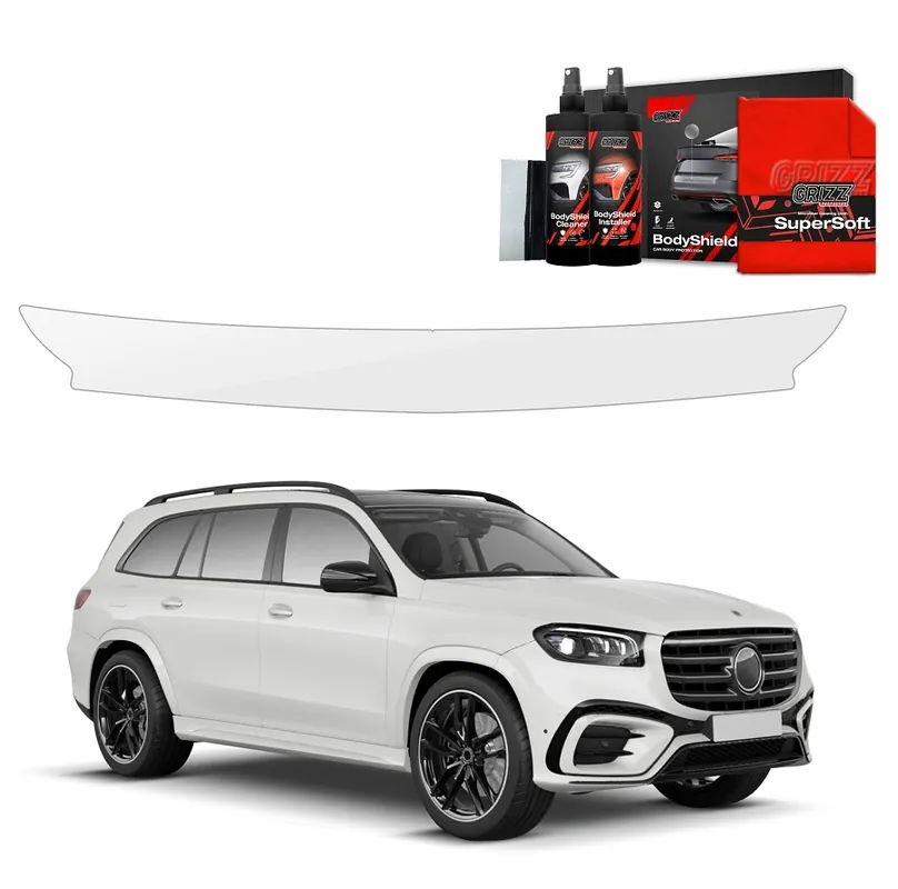 Ochranná fólie zadního nárazníku Mercedes Benz GLS X167 (od roku 2023>) GRIZZ Protector, 1 ks Časově Omezené