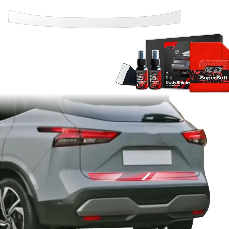 Super Cena Ochranná fólie zadního nárazníku Nissan Qashqai III Facelift (od roku 2024>) GRIZZ Protector, 1 ks