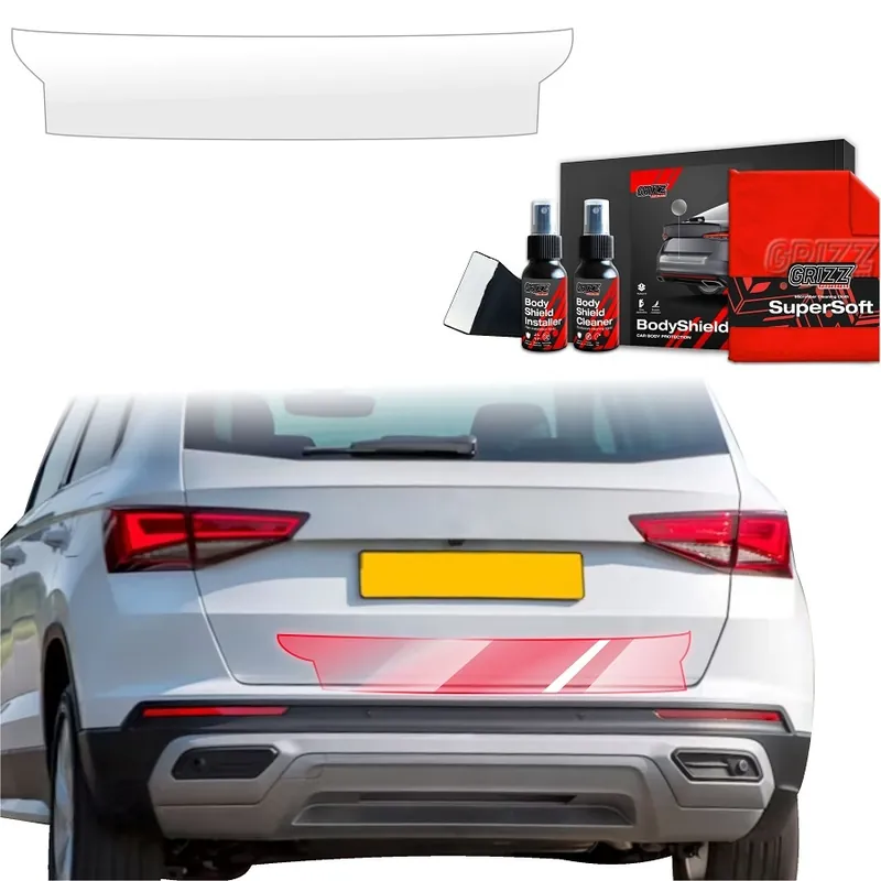 Horká Nabídka Ochranná fólie zadního nárazníku Seat Ateca Facelift (od roku 2020>) GRIZZ Protector, 1 ks