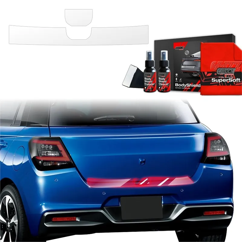 Aktuální Ochranná fólie zadního nárazníku Suzuki Swift IV (od roku 2024>) GRIZZ Protector, 2 ks