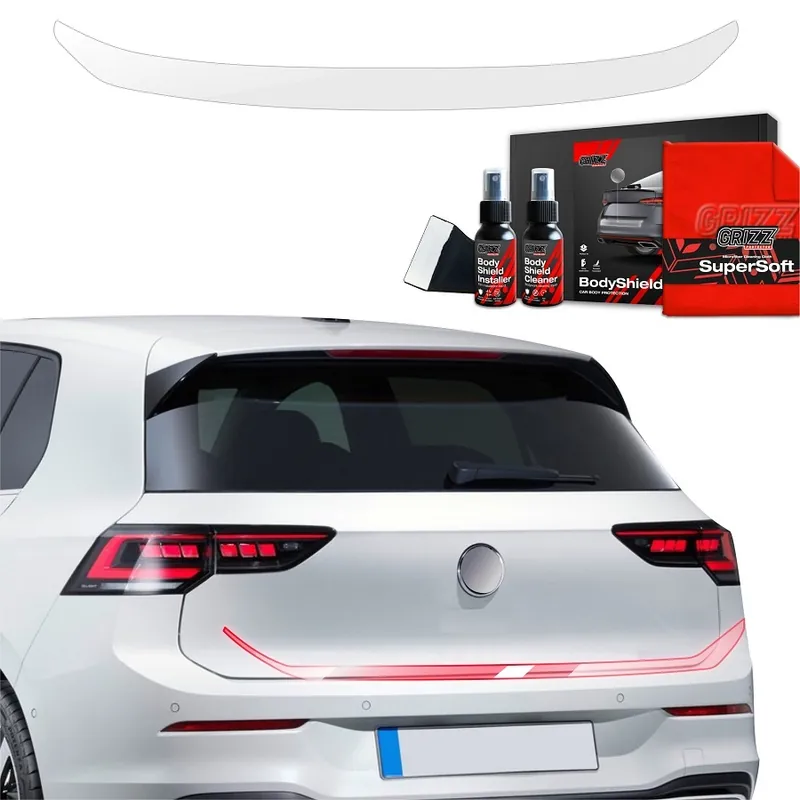 Ochranná fólie zadního nárazníku Volkswagen Golf VIII Combi (od roku 2024>) GRIZZ Protector, 1 ks Cenová Bomba