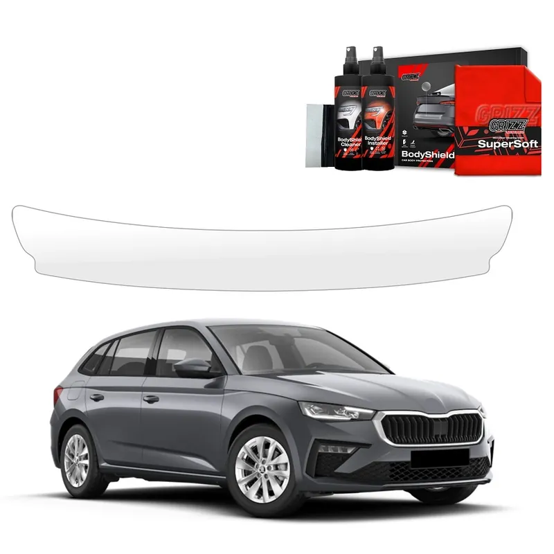 Speciální Cena Ochranná fólie zadního nárazníku Škoda Scala (od roku 2023>) GRIZZ Protector, 1 ks