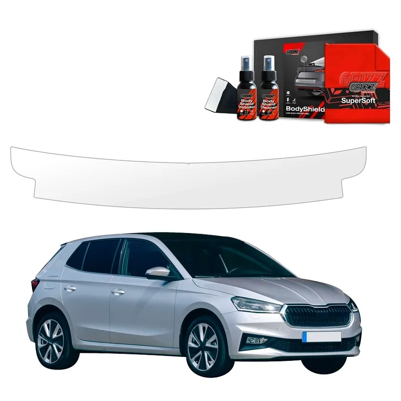 Cenová Bomba Ochranná fólie zadního nárazníku Škoda Fabia IV (od roku 2021>) GRIZZ Protector, 1 ks