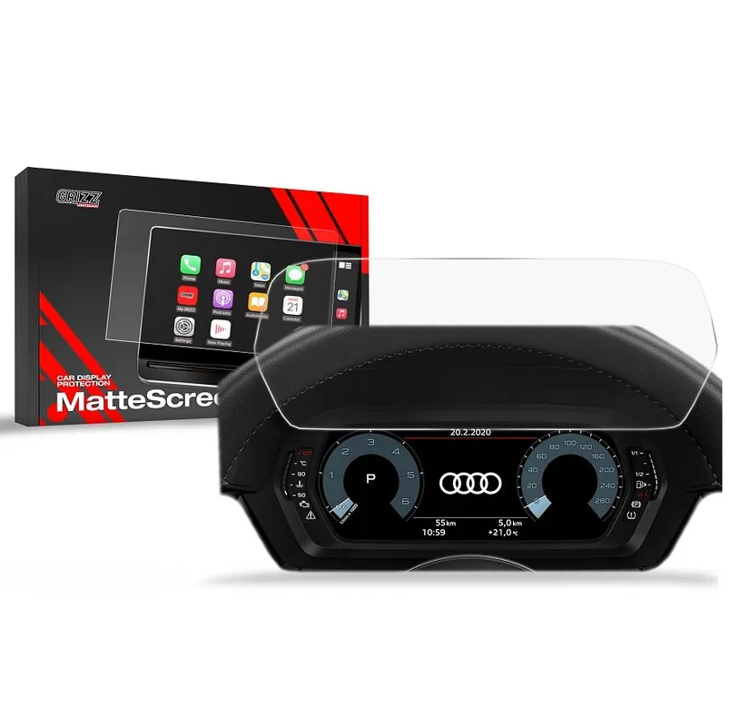 Akční Nabídka Matná fólie na displej GRIZZ Protector pro Audi A3 (od roku 2020>) - displej Virtual Cockpit 10,25"