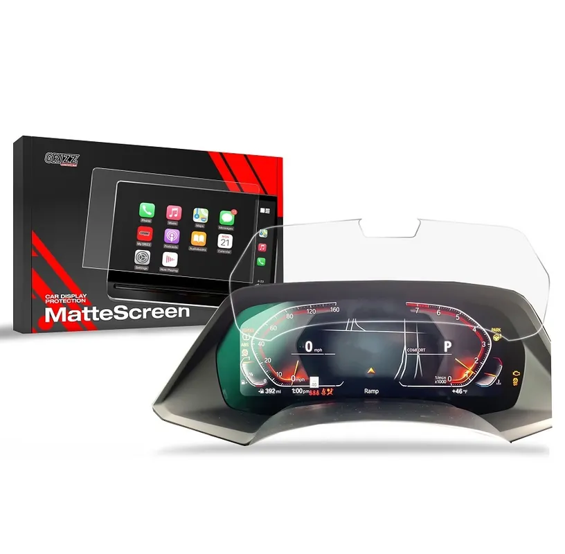 Matná fólie na displej GRIZZ Protector pro BMW 6 G32 Gran Tourismo (2017 - 2023) - displej Live Cockpit Sensor 12,3" Novinka