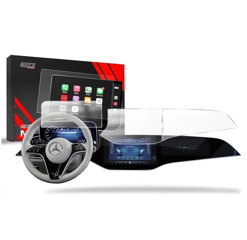 Matné fólie na displej GRIZZ Protector 3v1 pro Mercedes Benz E W214 Sedan (od roku 2023>) - Superscreen Dokud Zásoby Vydrží