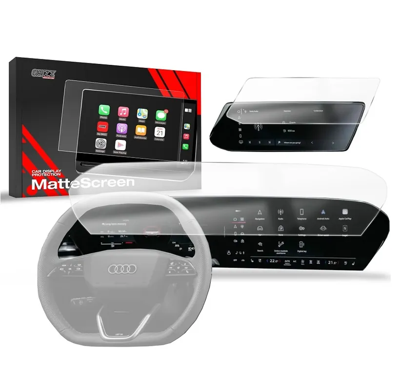 Nejprodávanější Matné fólie na displej GRIZZ Protector 2v1 pro Audi A5 (od roku 2024>)