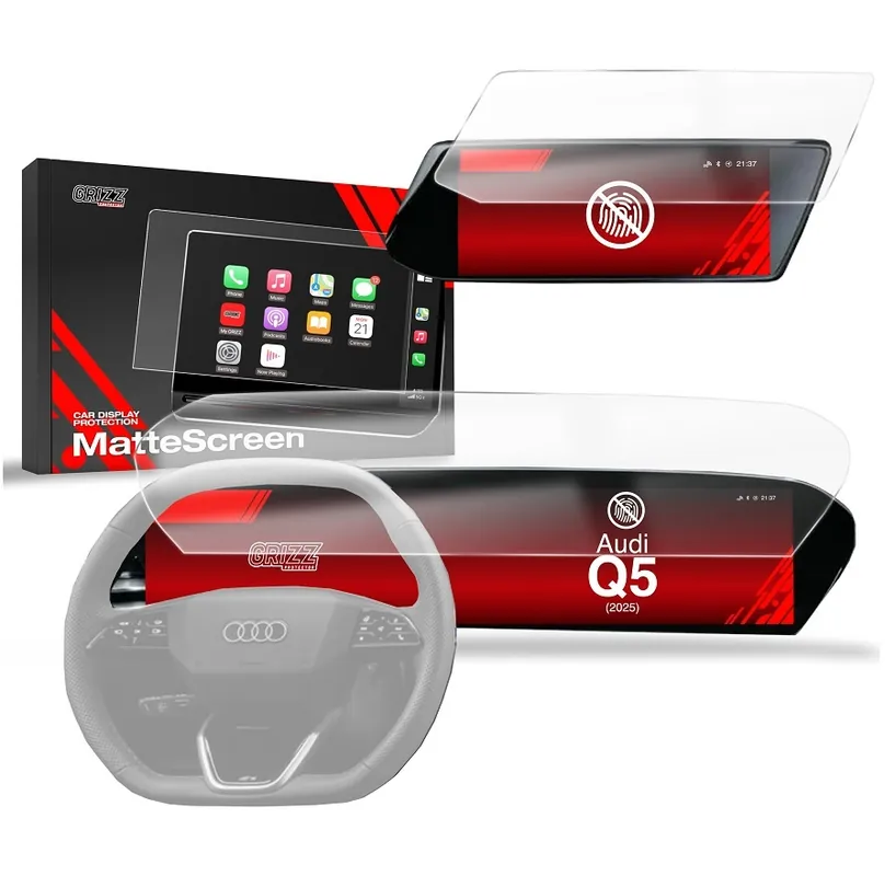 Kup Teď Matné fólie na displej GRIZZ Protector 2v1 pro Audi Q5 (od roku 2024>) - displej 14,5"