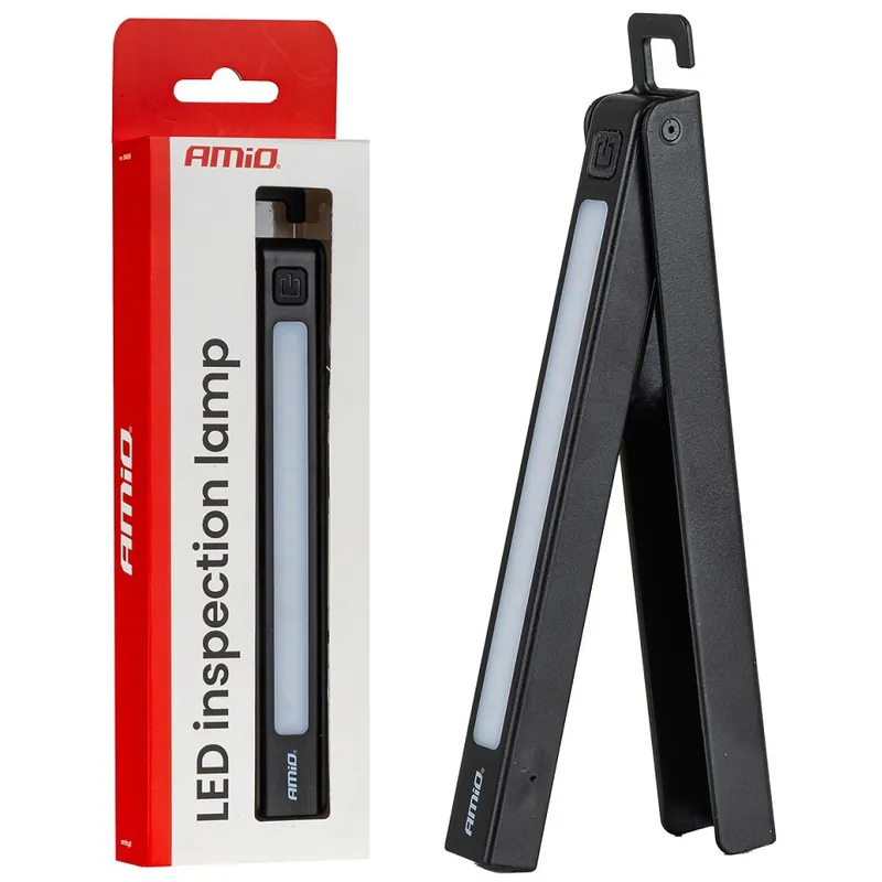 Finální Výprodej Inspekční a bezpečnostní AKU svítilna XTE+SMD 600 mAh AMIO
