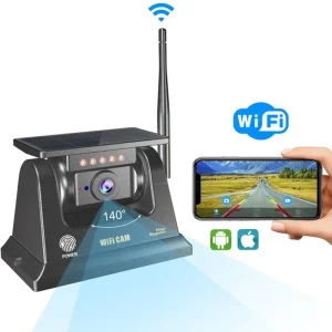AKU / SOLAR přídavná bezdrátová Wi-Fi AHD kamera s magnetem CARCLEVER Akční Cena