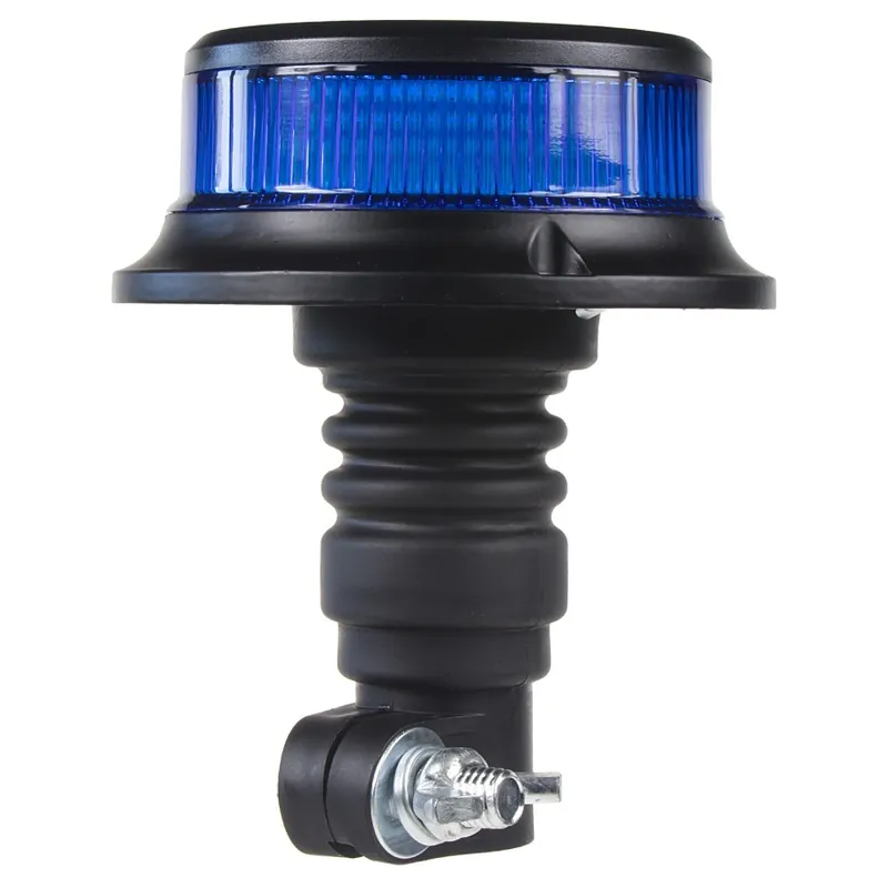 Výhodná Nabídka LED maják na držák 12/24V, 18 LED, modrý CARCLEVER