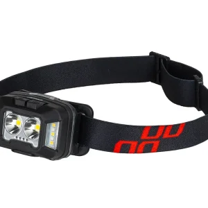 Nejprodávanější AKU čelovka AMIO 2x XPG+10 SMD 1800 mAh SUPER BRIGHT 1200 LM