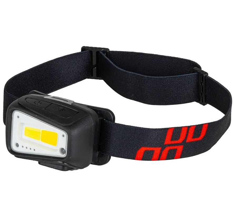 AKU čelovka AMIO COB 1800 mAh 600 LM s pohybovým senzorem Novinka
