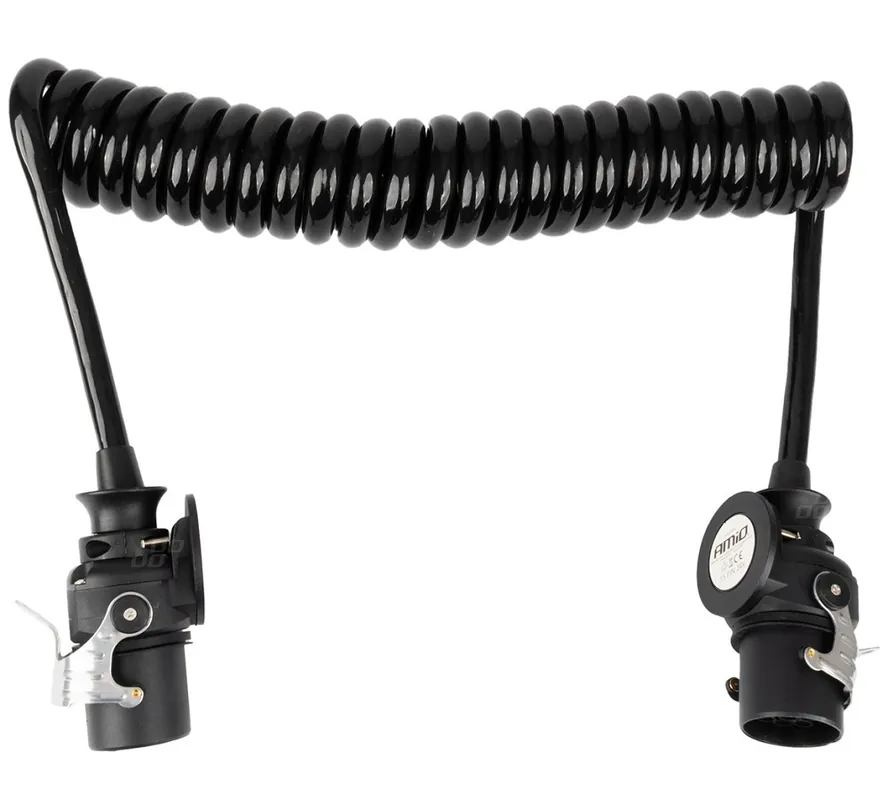 Spirálový kabel 2x 15PIN 5 metrů 24V pro přívěs AMIO Koupit Online