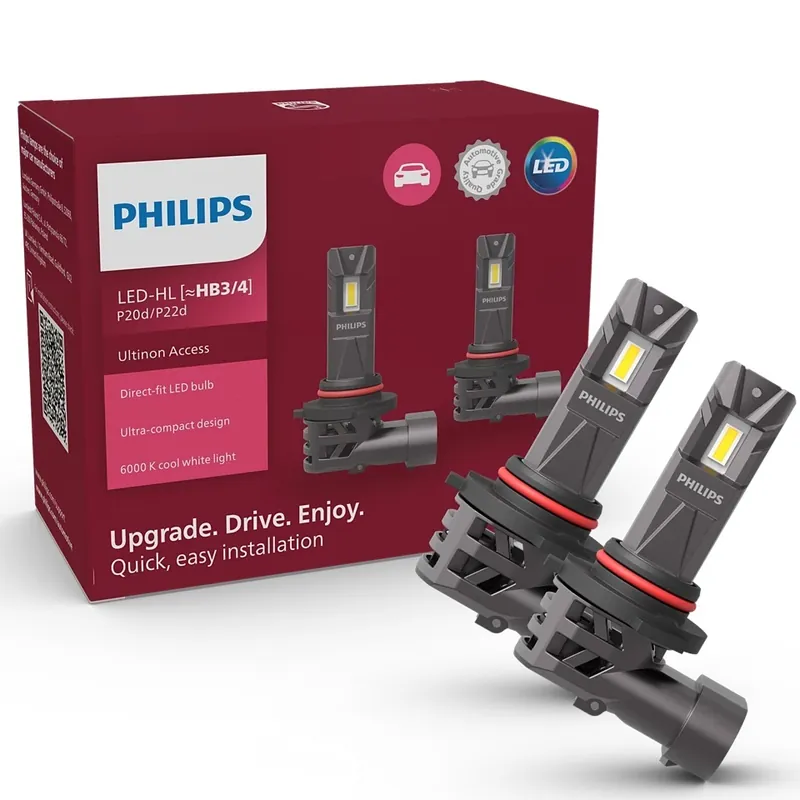 Jen Po Omezenou Doba LED žárovky HB3 HB4 PHILIPS Ultinon Access