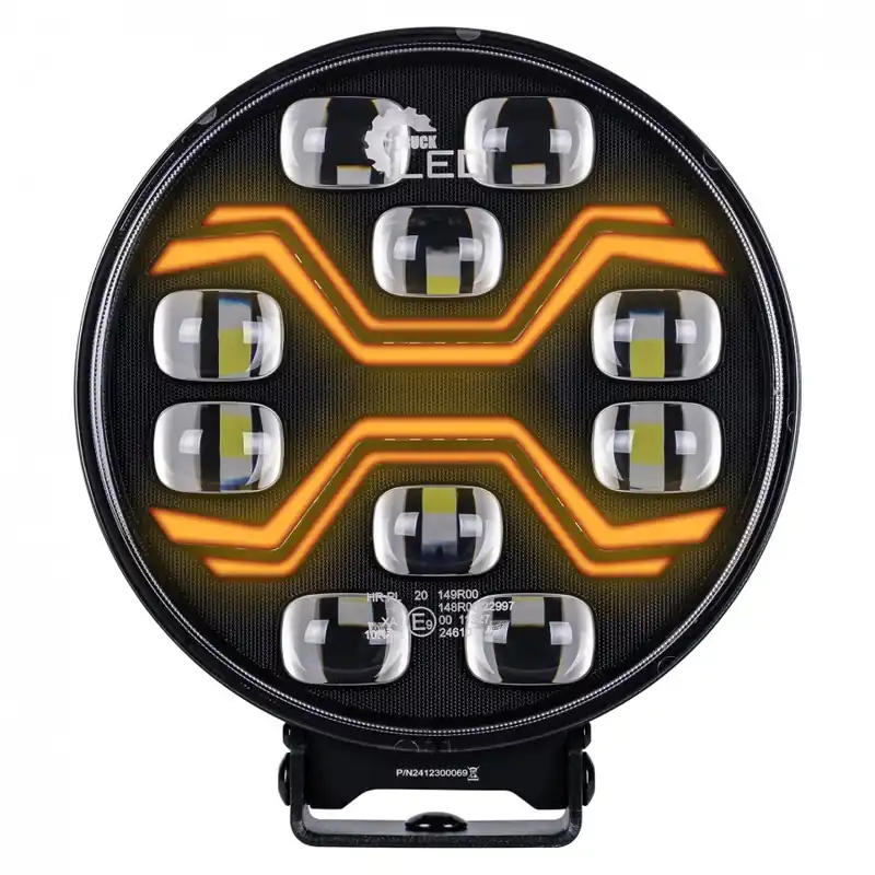 Nejprodávanější LED dálkové světlo KAMAR X SPIDER TOXIC 22 cm 10000 LM