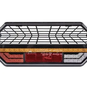 LED dynamické světlo na přívěsy KAMAR, 5 funkcí, 235x110 mm, levé Jen Po Omezenou Doba