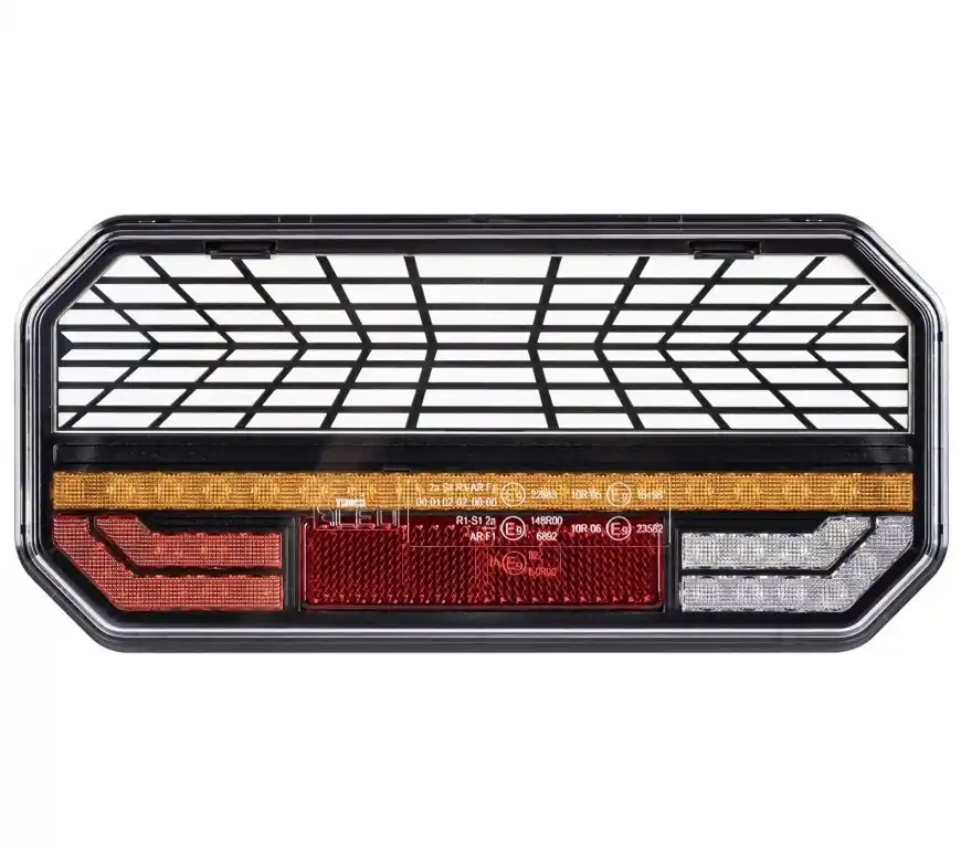 LED dynamické světlo na přívěsy KAMAR, 5 funkcí, 235x110 mm, levé Jen Po Omezenou Doba