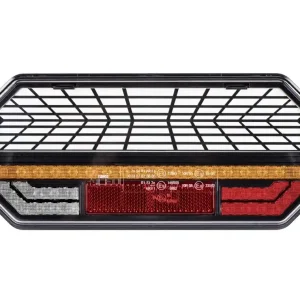 Omezená Nabídka LED dynamické světlo na přívěsy KAMAR, 5 funkcí, 235x110 mm, pravé