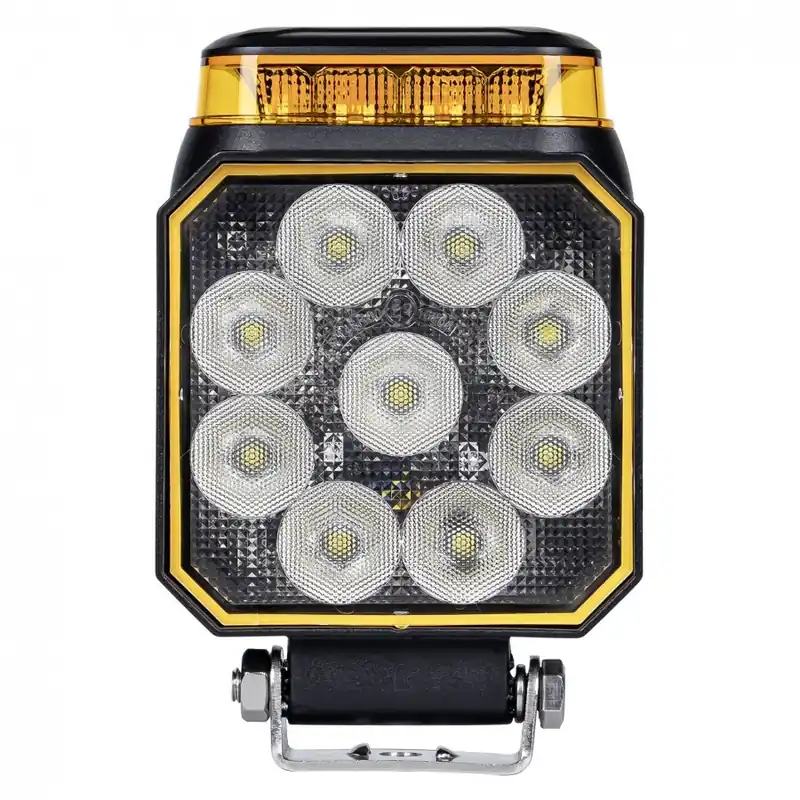 Nakupujte Hned LED pracovní světlo 900 1200 LM 25 LED s oranžovým výstražným světlem KAMAR