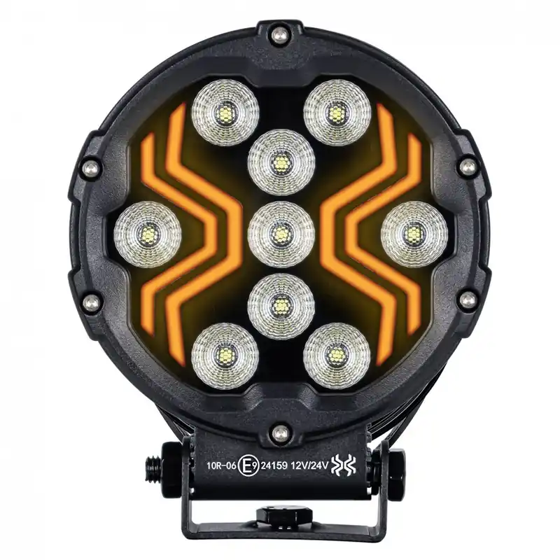 LED pracovní světlo X-SPIDER 3 1700 LM 9 LED s pozičním světlem KAMAR Nízká Cena